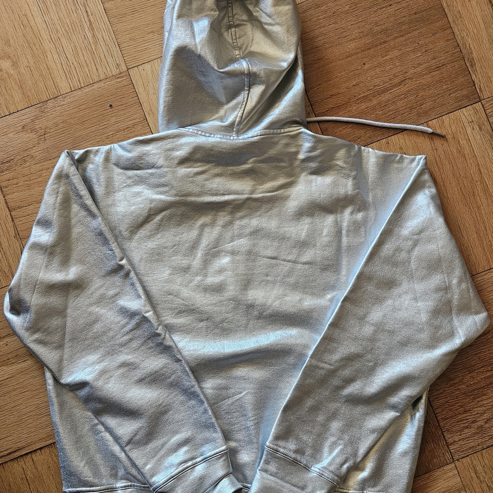 Noli Shimmering Silver Hoodie